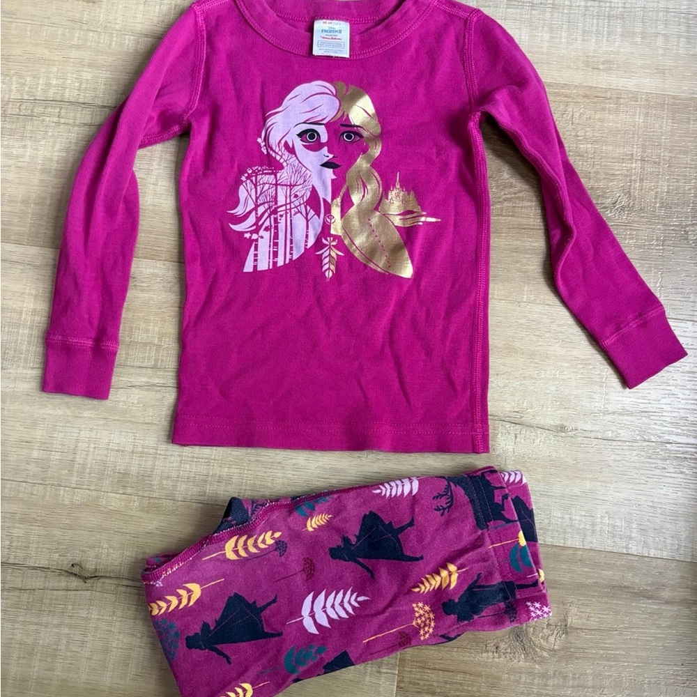 HA Anna frozen gold foil pajamas